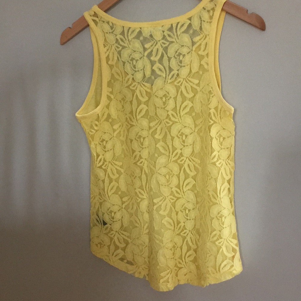 Express lace back Tank